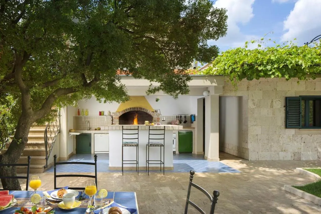Panoramic Villa Prgomet: Sea View Retreat with Private Pool Plano