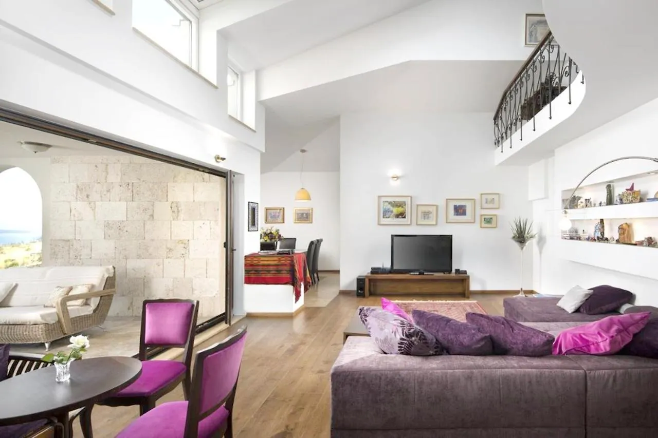 Panoramic Villa Prgomet: Sea View Retreat with Private Pool Plano