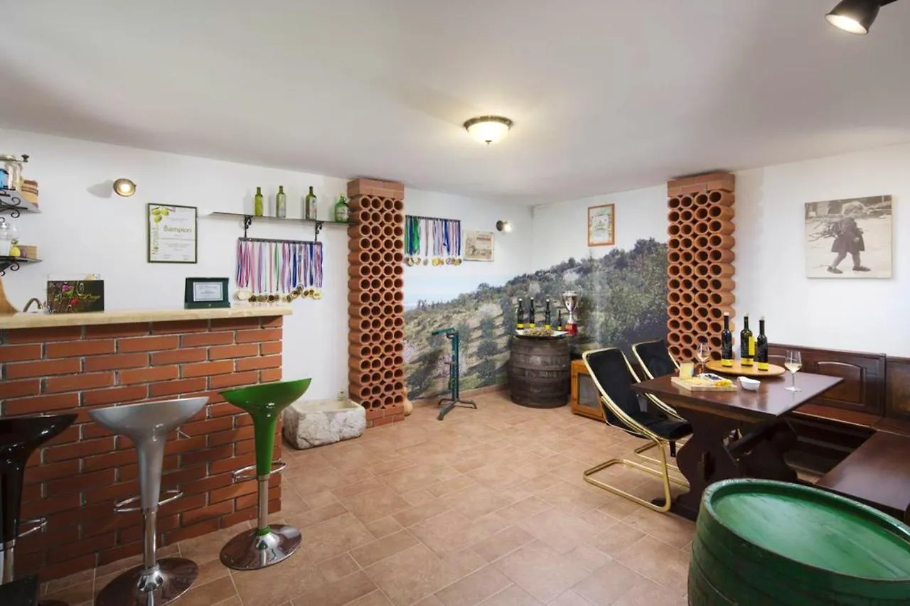 Panoramic Villa Prgomet: Sea View Retreat with Private Pool Plano