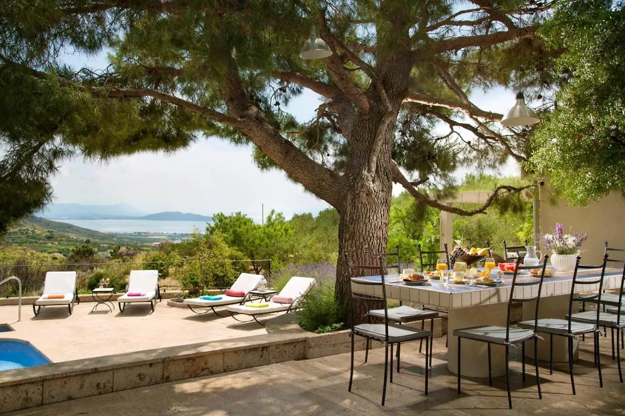 Panoramic Villa Prgomet: Sea View Retreat with Private Pool Plano Croatia