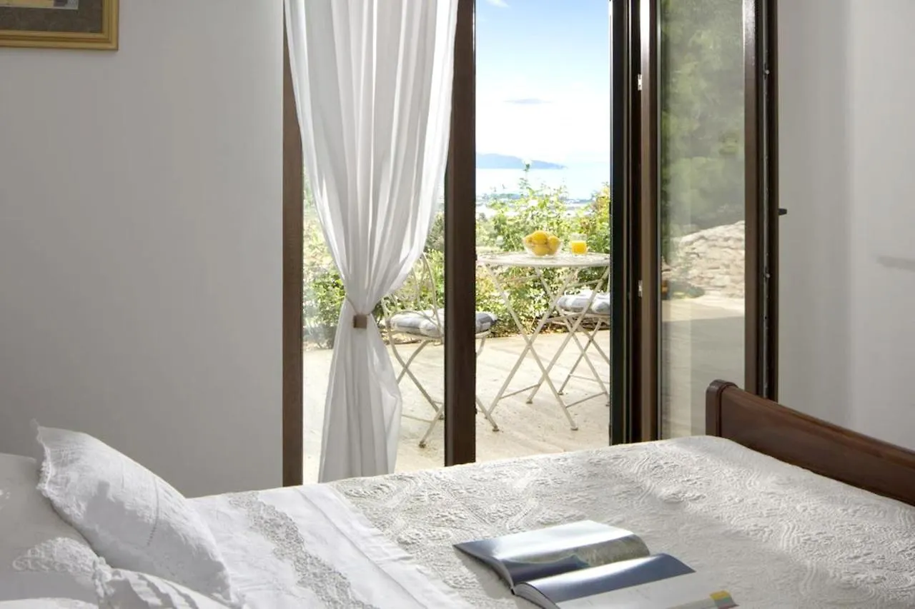 Panoramic Villa Prgomet: Sea View Retreat with Private Pool Plano